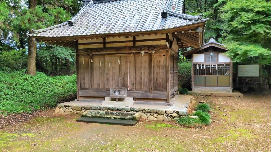 鉢形城を見守ってきた立原諏訪神社