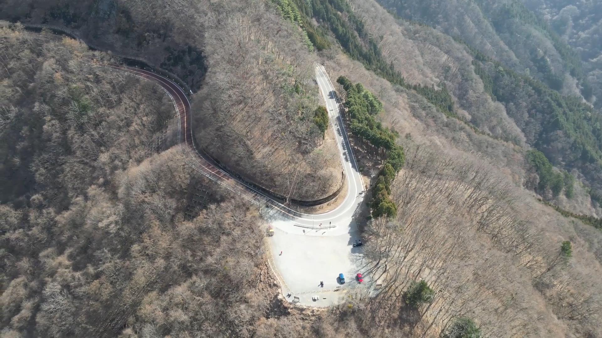 【奥多摩周遊道路】～東京のドライブやツーリング等で超有名なスポット～　ドローン空撮しました。