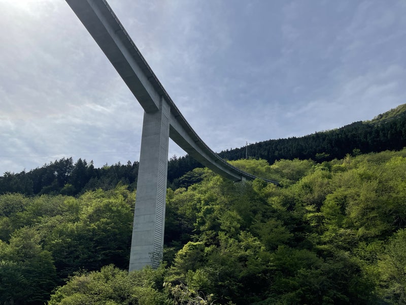 凄い高さのループ橋