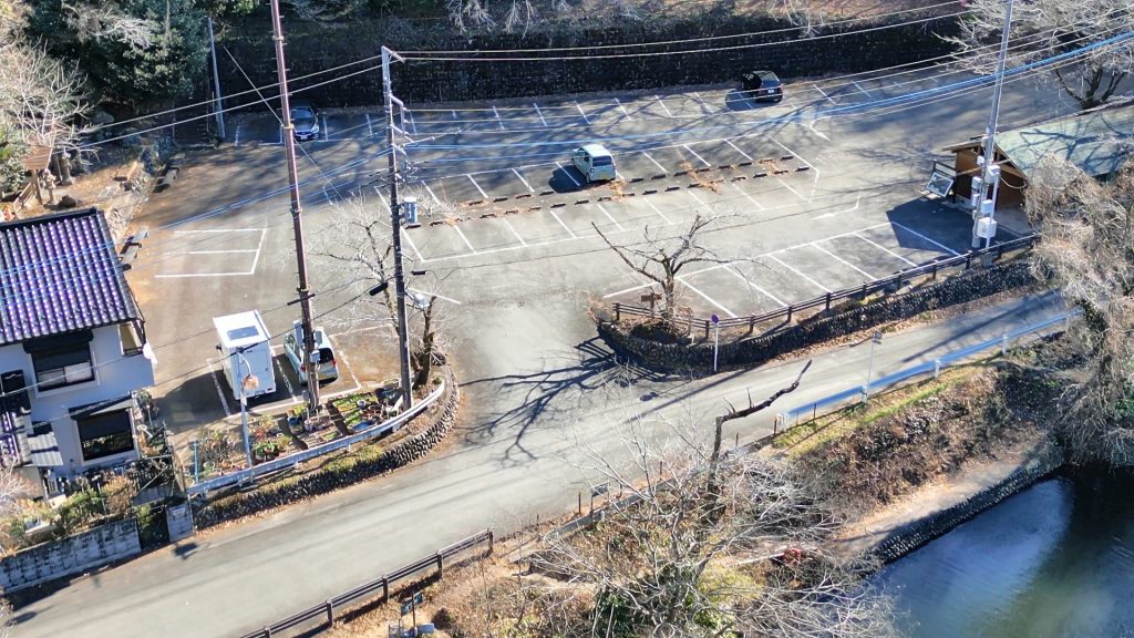 鎌北湖無料駐車場